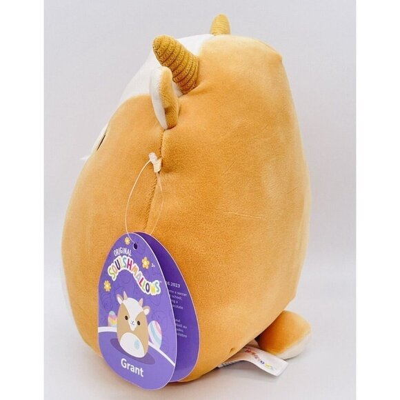 NWT Squishmallows Grant the Goat 8" Plush Easter Egg Stuffed Animal - Picture 4 of 7